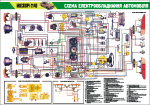 Плакат "Схема електрообладнання"