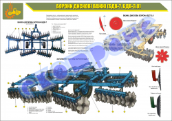 4651202 Дискова борона  БДН-6,5 або БДВ-7