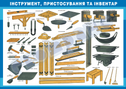 Інструмент,пристосування та інвентар