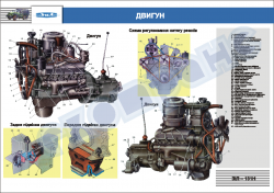 Плакат "Двигун" 